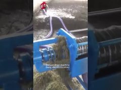 두엄 탈수 기계 두엄 건조기 Doris의 두엄 처리 시스템